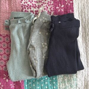 Zara Kids Ribbed leggings bundle